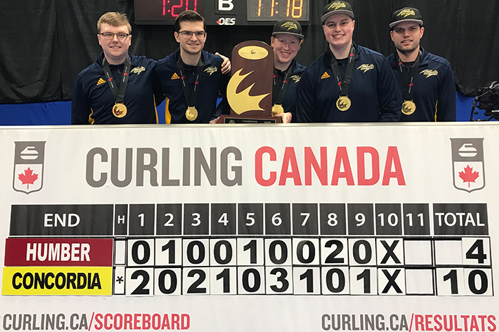 Thunder Curlers Claim CCAA 2018-19 National Title