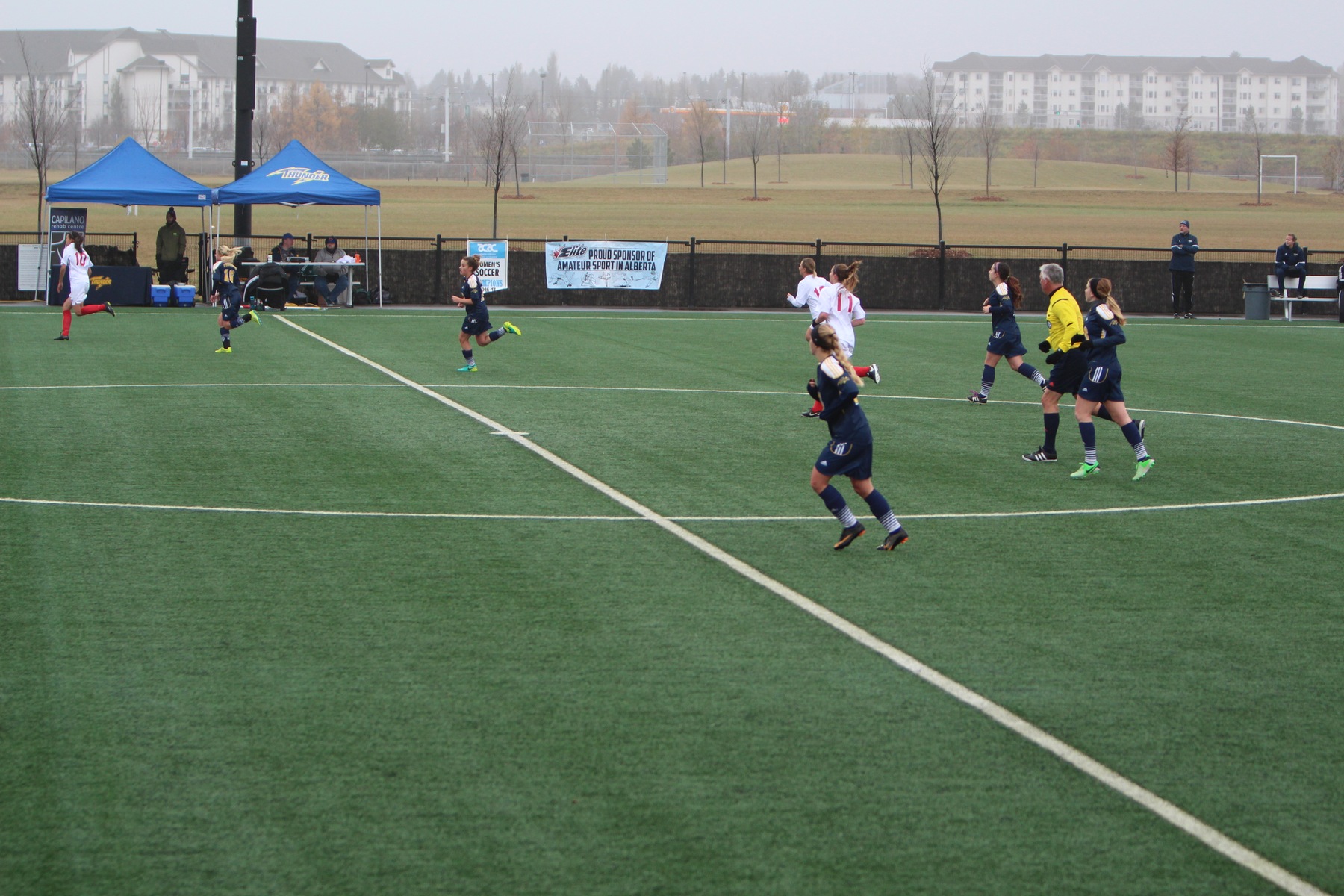 Harsh Fall Weather Moves Home Soccer Games to Clareview