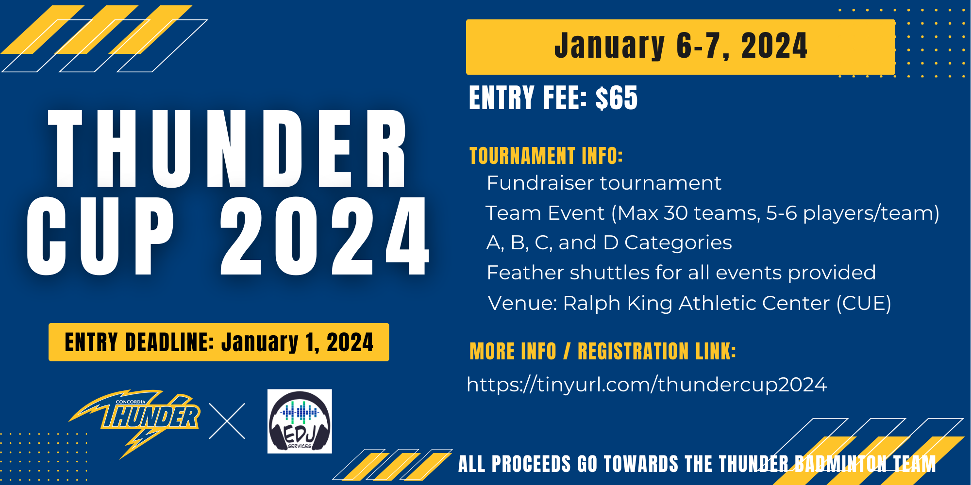 Thunder Cup 2024 | Badminton