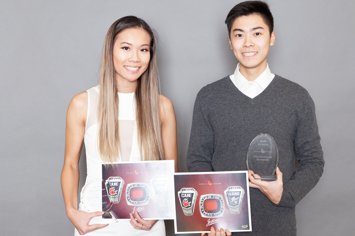 Wang siblings earn CCAA Player of the Year honours