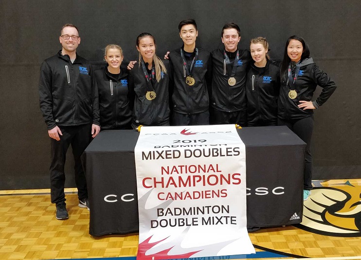 Thunder Strike Gold at CCAA Badminton Championships