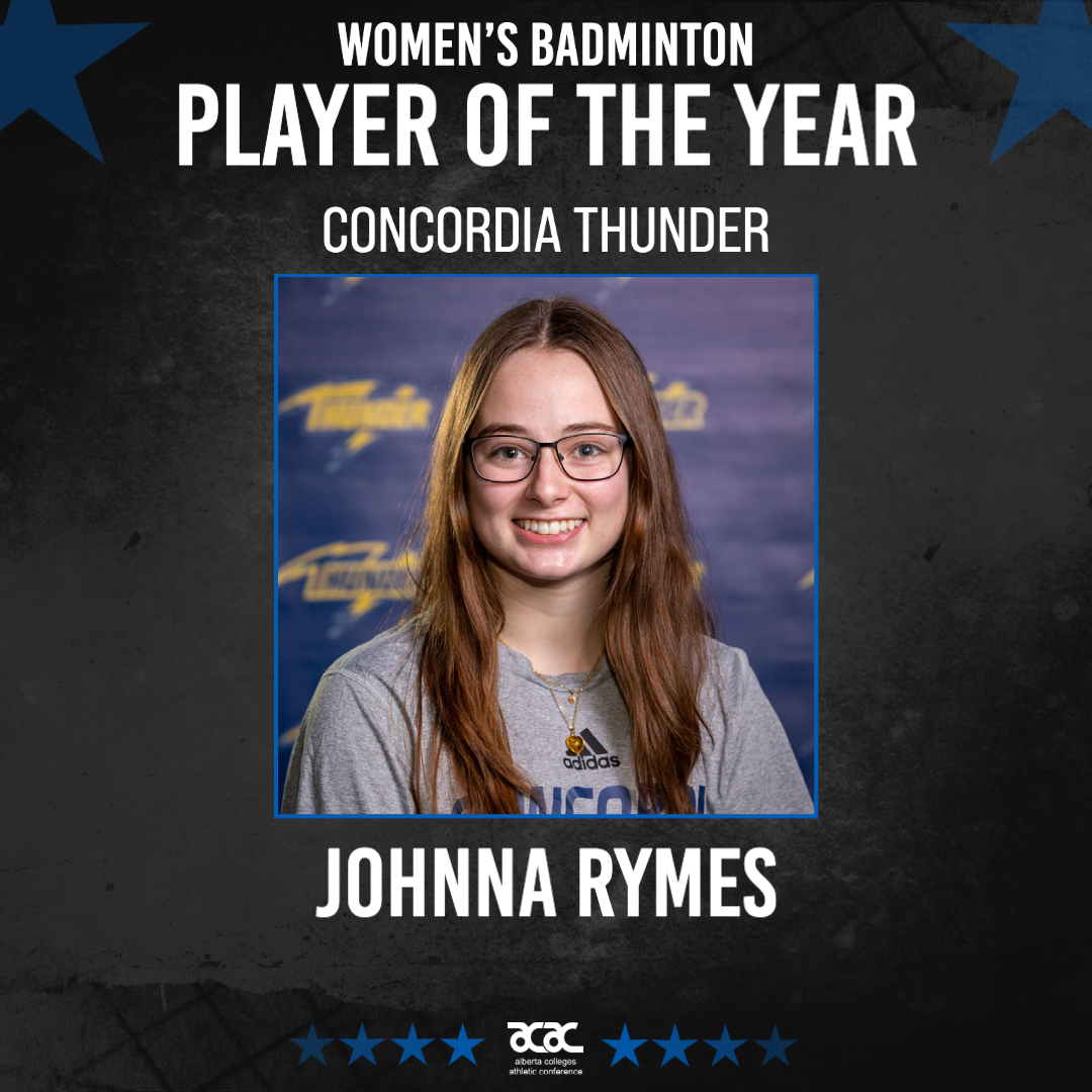 Johnna Rymes Named ACAC Player of the Year