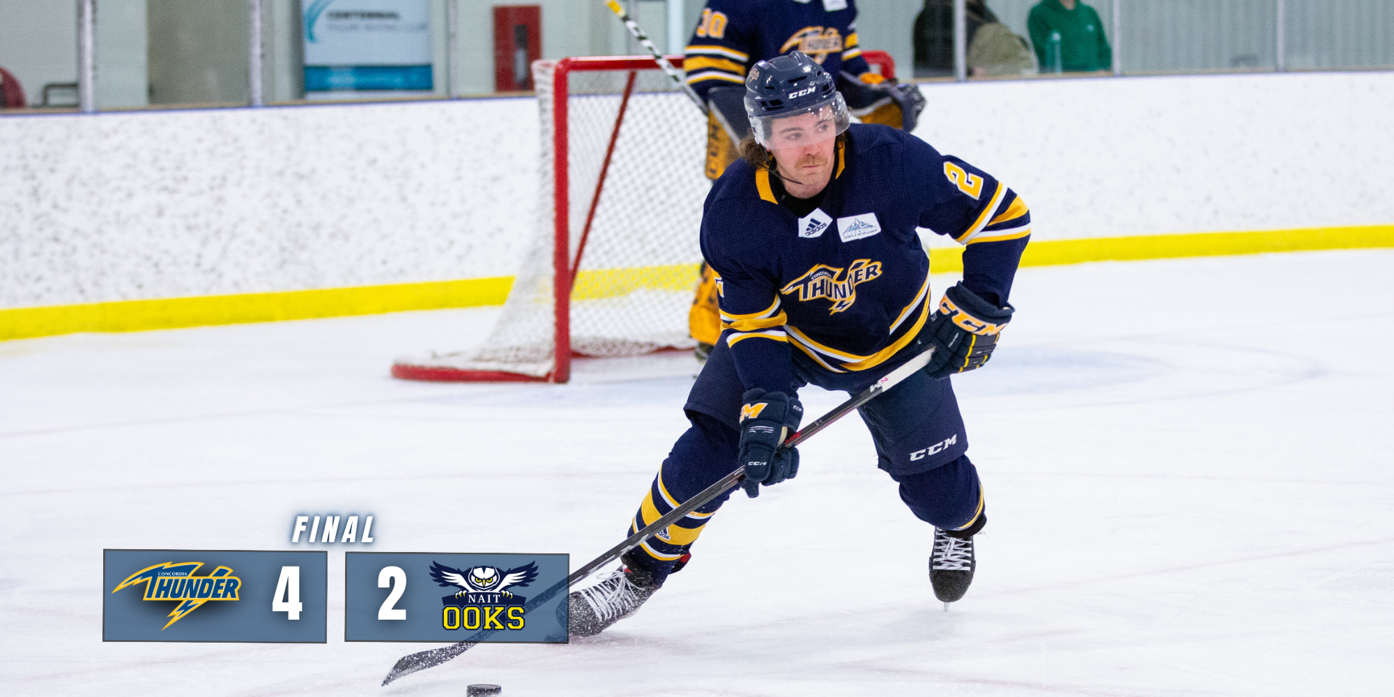 Concordia Thunder Strikes Down NAIT With a 4-2 Victory to Force Game Three