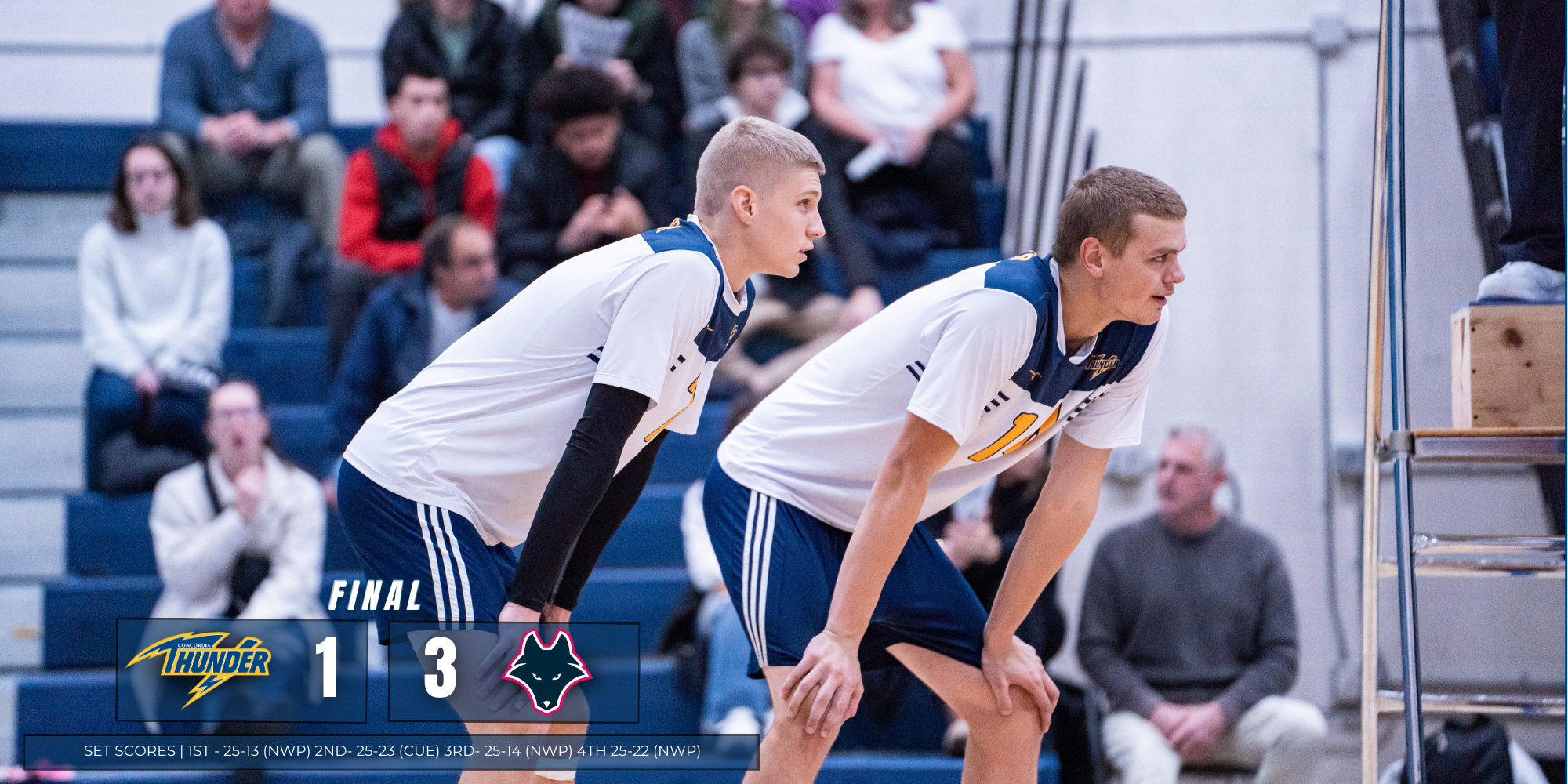 Thunder Men&rsquo;s Volleyball Struggles Against Northwestern Polytechnic at Home