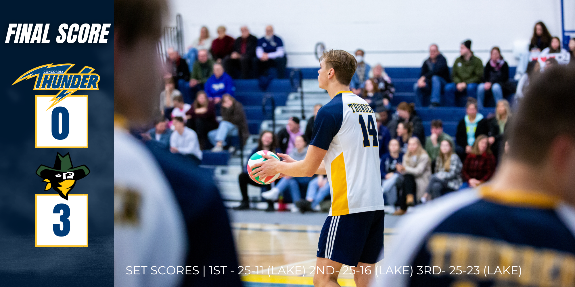 Game On: Men's Volleyball Home Opener - Concordia vs. Lakeland